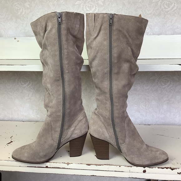 Anthro Suede Boots - Picture 4 of 8